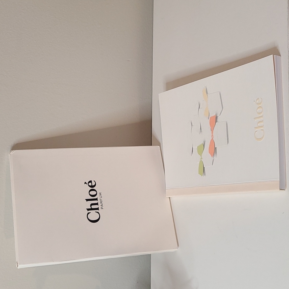 COPY - Chloé journal blank pages w/ Chloé logo